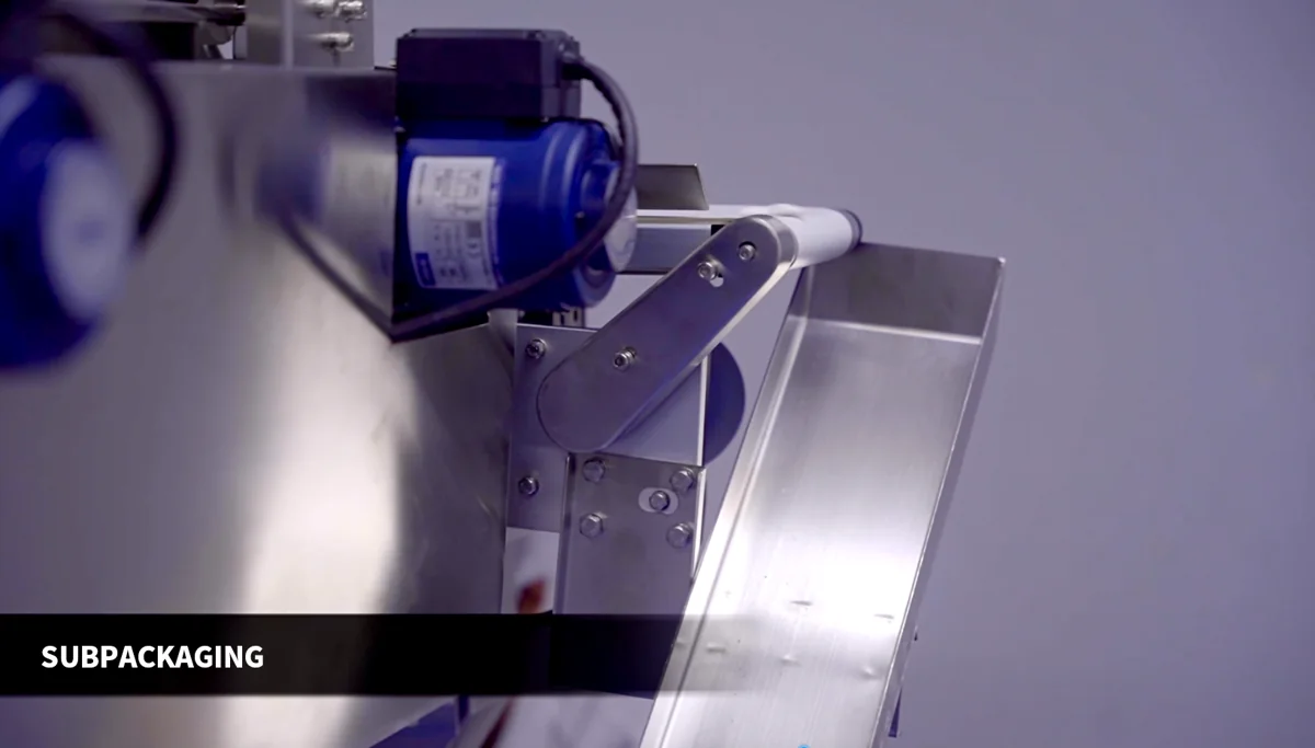 Portion-packaging equipment on the production line